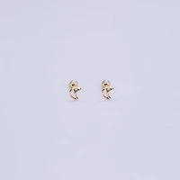 Hollow Moon Studs