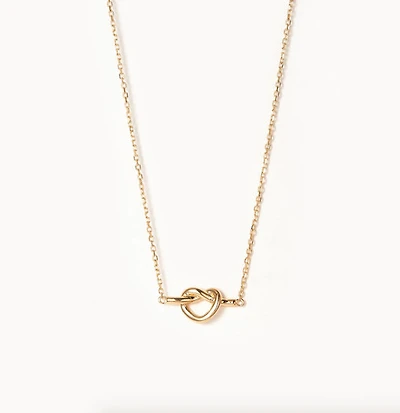 Pretzel Knot Necklace