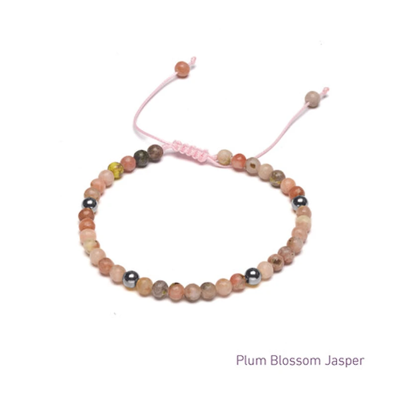Braided Natural Crystal Bracelet (Dreamy Palettes)