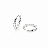Steel Beaded Hoops