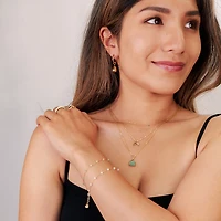 Mini Rain Drop Hoops