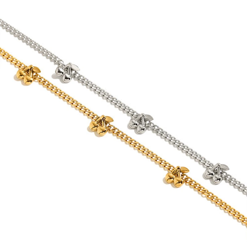 Cherry Chain Bracelet