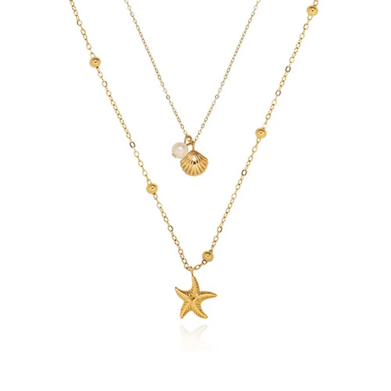 Dual Layer Sea Necklace