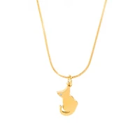 Cat Engravable Necklace