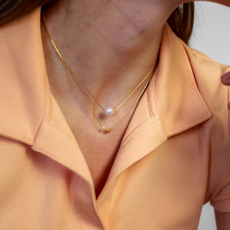 Dolphin Pearl Necklace