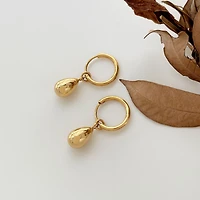 Mini Rain Drop Hoops