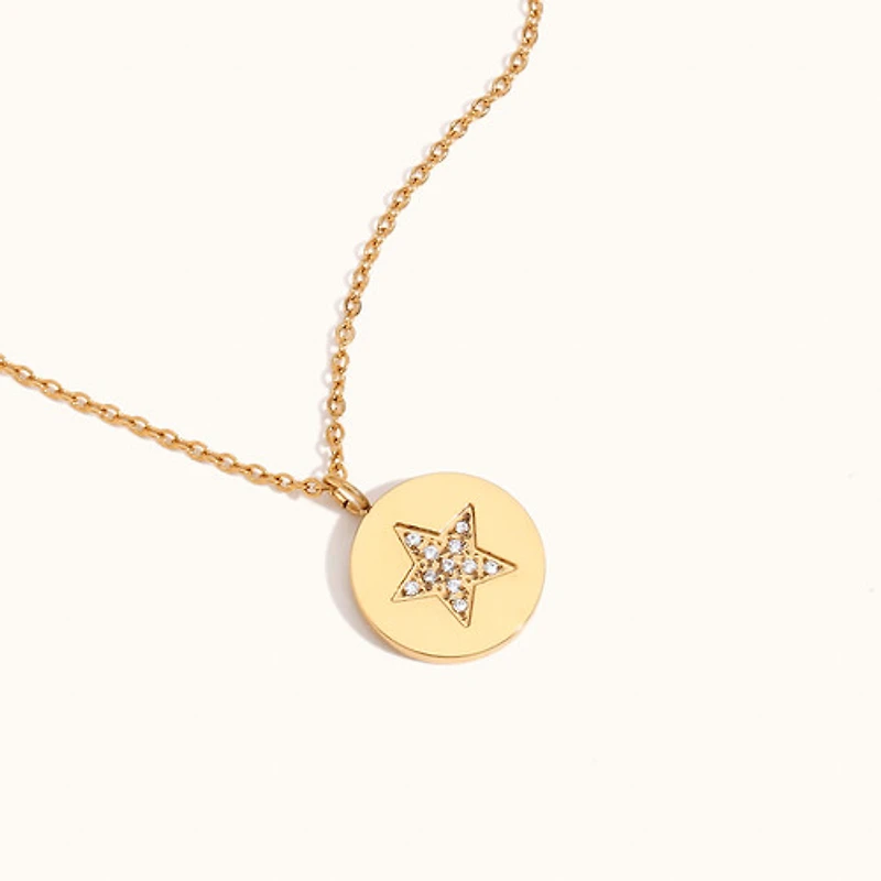 Coin Star Necklace