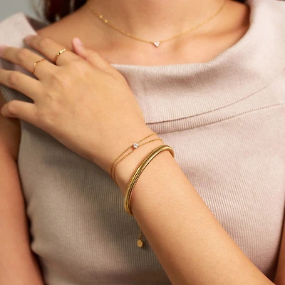 Bulky Spring Bangle