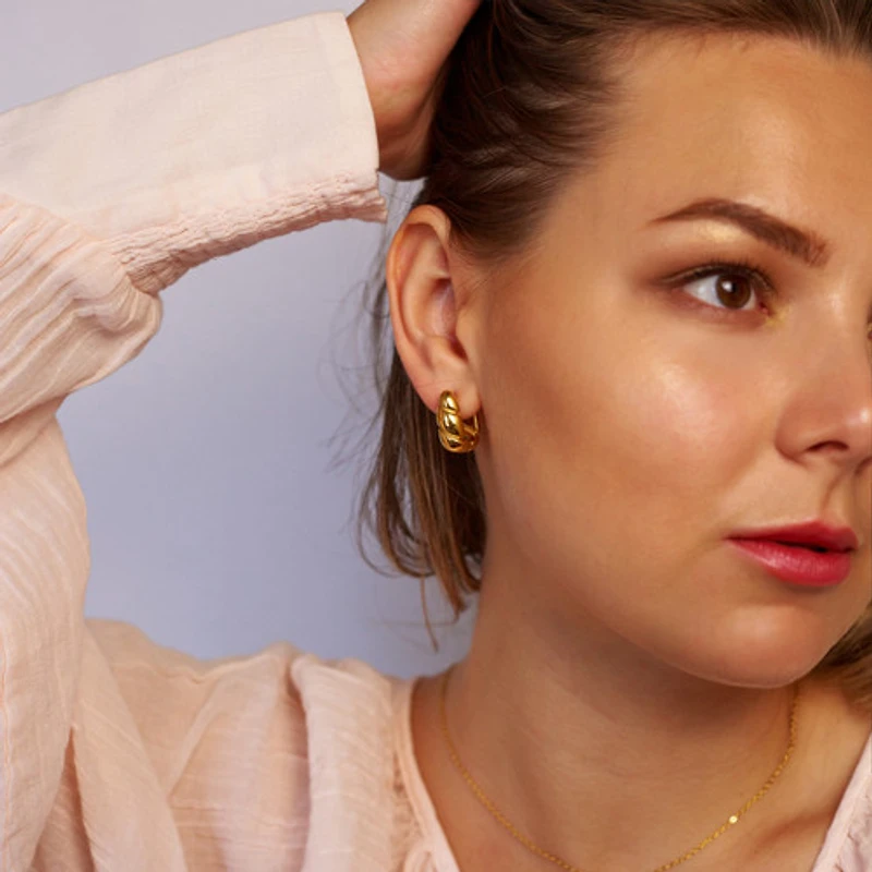 Rectangular Croissant Hoops