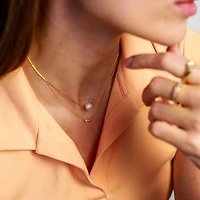 Dolphin Pearl Necklace