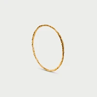 Abstract Thin Stamped Ring