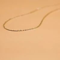 14k Italian Diamond Cut Chain
