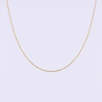 Thin O Shape Chain Necklace