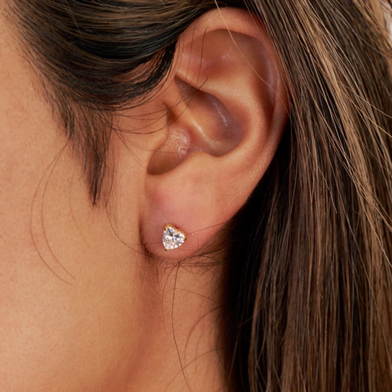 Gold Birthstone Twist On Studs