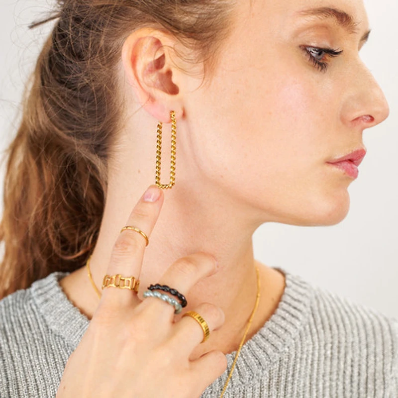 Extra Long Woven Hoops
