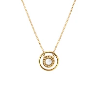 Roman Clock Necklace