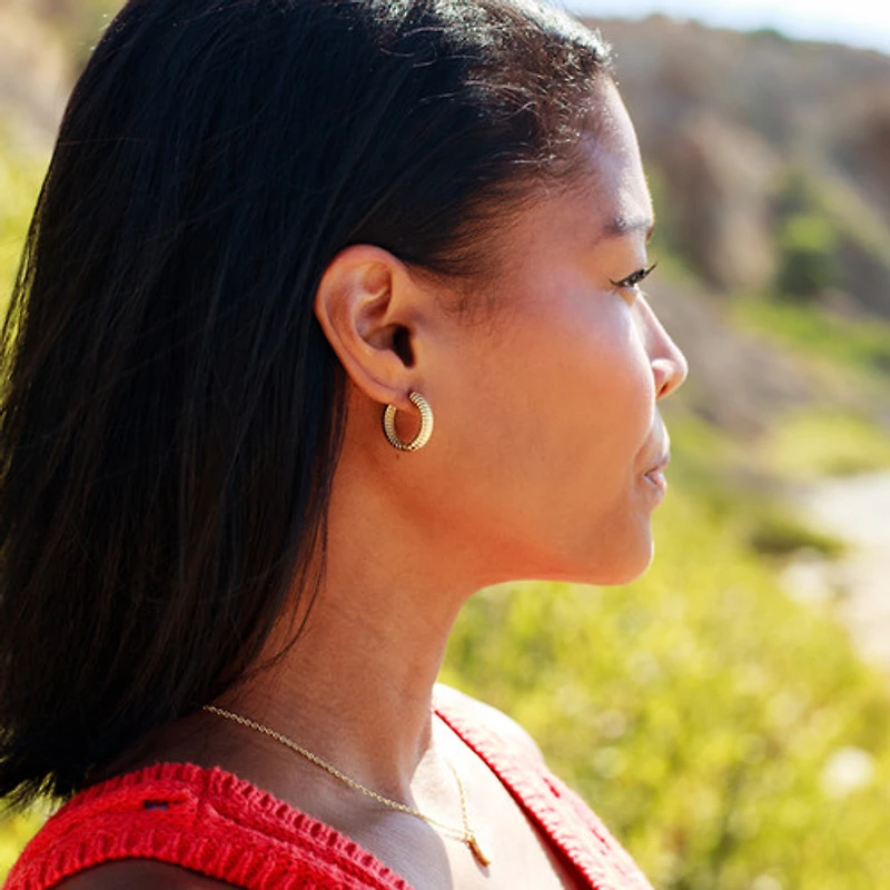 Medium Dome Croissant Hoops