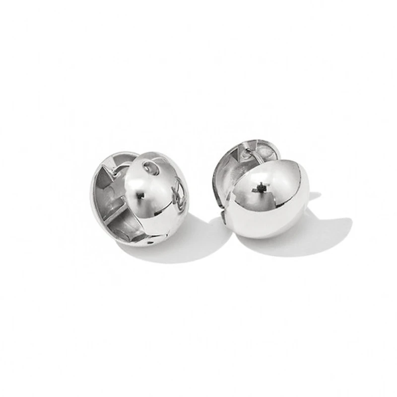 Steel Chunky Dome Hoops