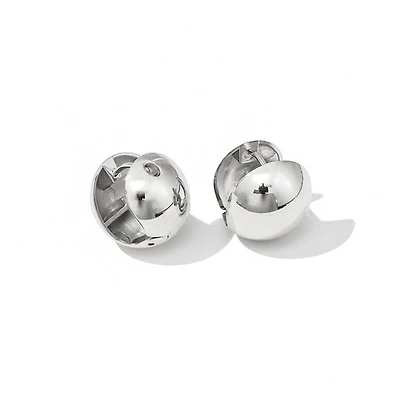 Steel Chunky Dome Hoops