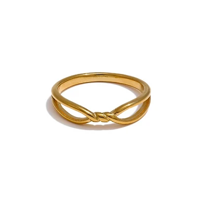 Twisted Ribbon Ring