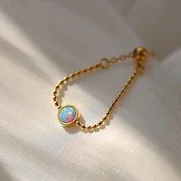 Adjustable Opal Ring