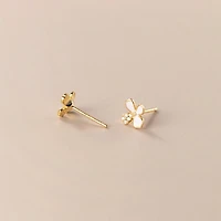 Childlike Flower Studs