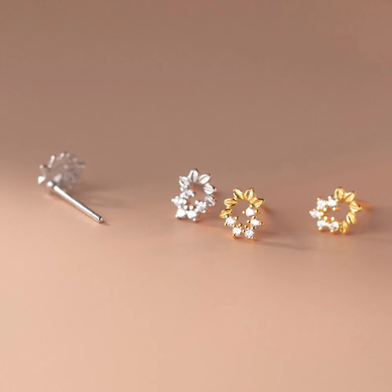 Summer Heart Studs