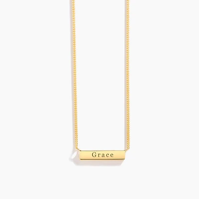 Dainty Engravable Necklace