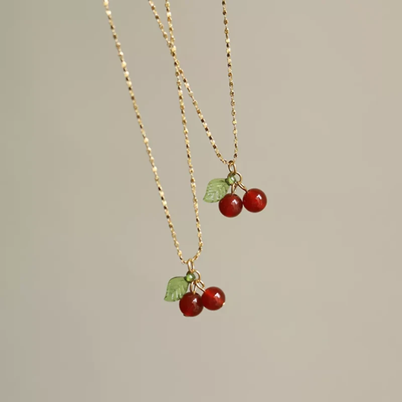 Mini Cherry Necklace