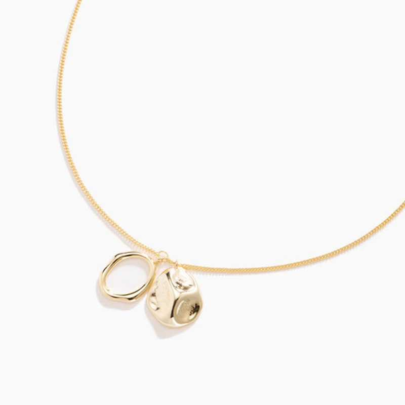 Gold Turtle Shell Necklace