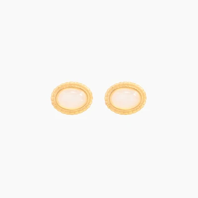 Baby Pink Opal Earrings