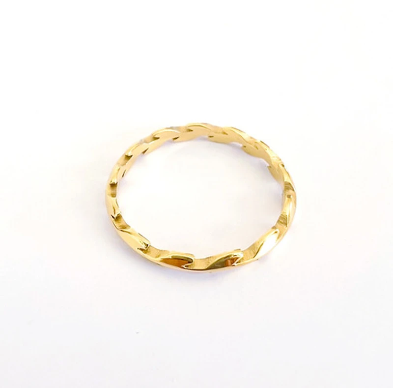 Leafy Stacking Ring