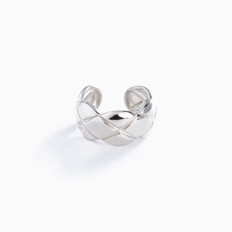 Puffed Dome Gold Ring