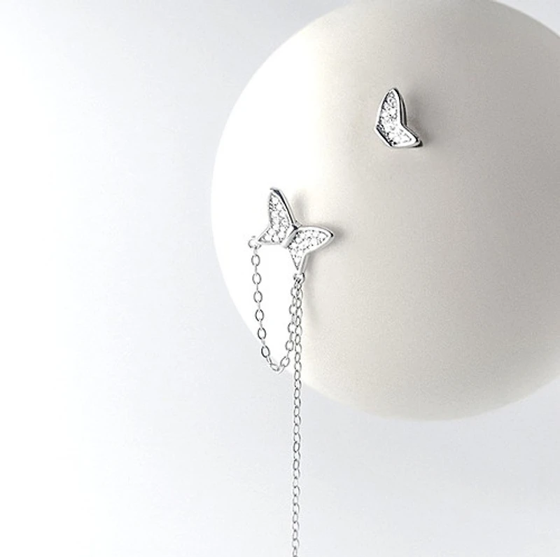 Pretty Butterfly Studs