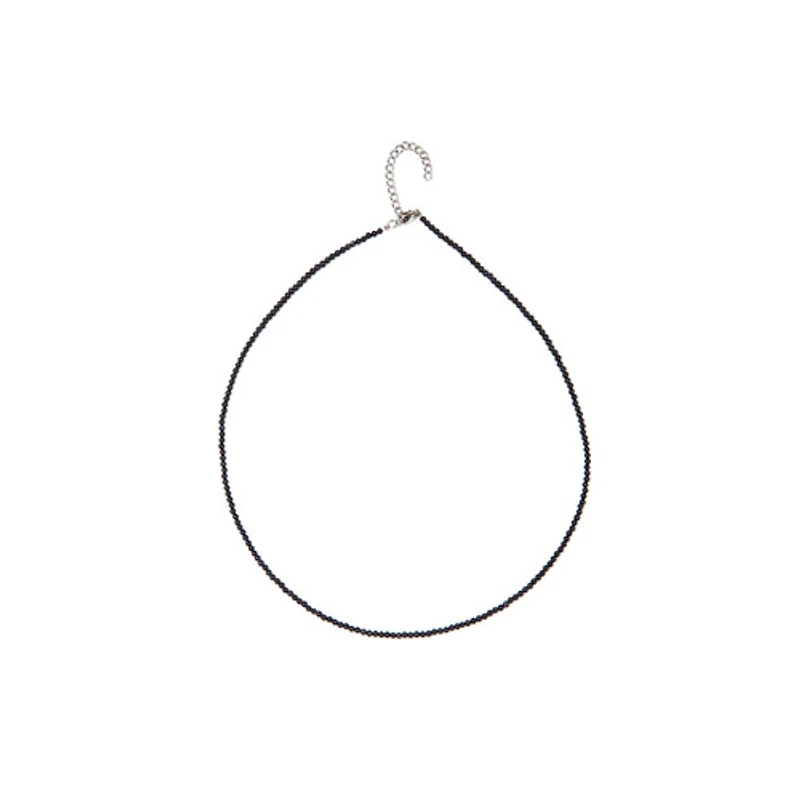 Natural Crystal Necklace (Blue Tones)