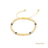 Braided Natural Crystal Bracelet (Basic Neutrals)
