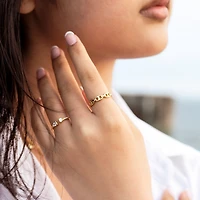 Gold Chain Ring