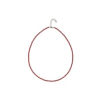 Natural Crystal Necklace (Orange & Pink Tones)