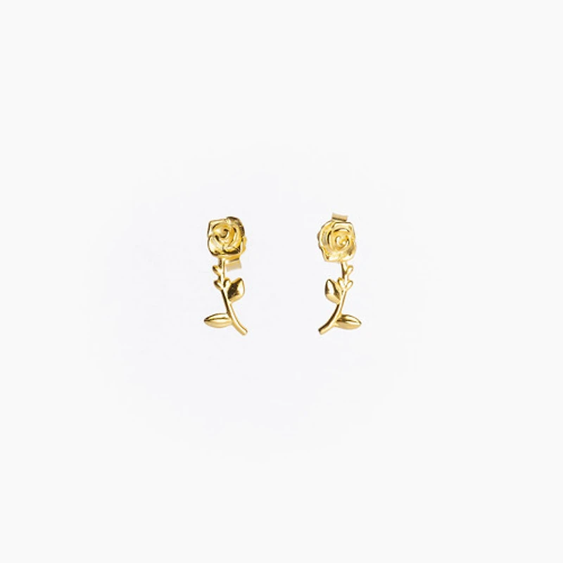 Pluck A Rose Earrings