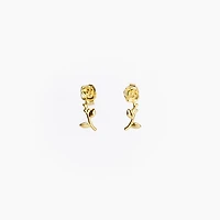 Pluck A Rose Earrings