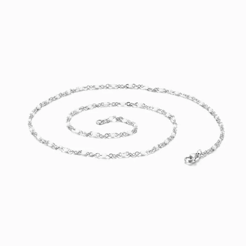 Color Beaded Chain Necklace
