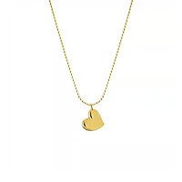 Solid Heart Necklace