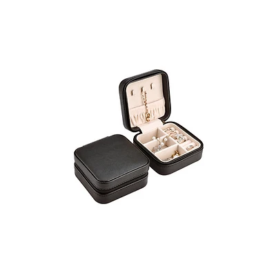 Vegan Leather Single Layer Travel Case