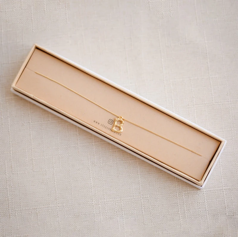 Initial Letter Necklace (A-N)