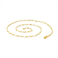 Color Beaded Chain Necklace