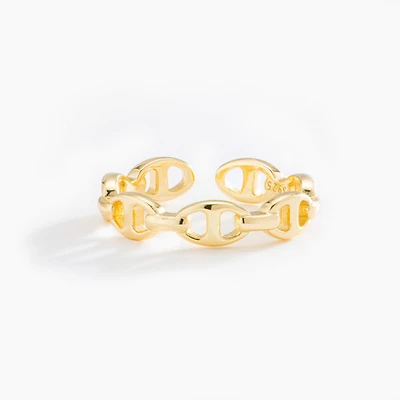Gold Chain Ring