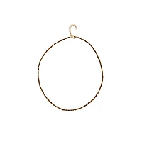 Natural Crystal Necklace (Neutral Tones)