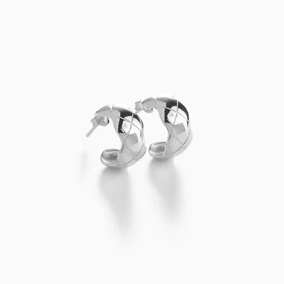 Puffed Dome Earrings