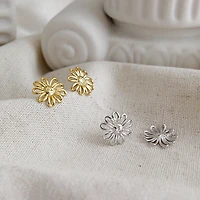Wired Flower Studs