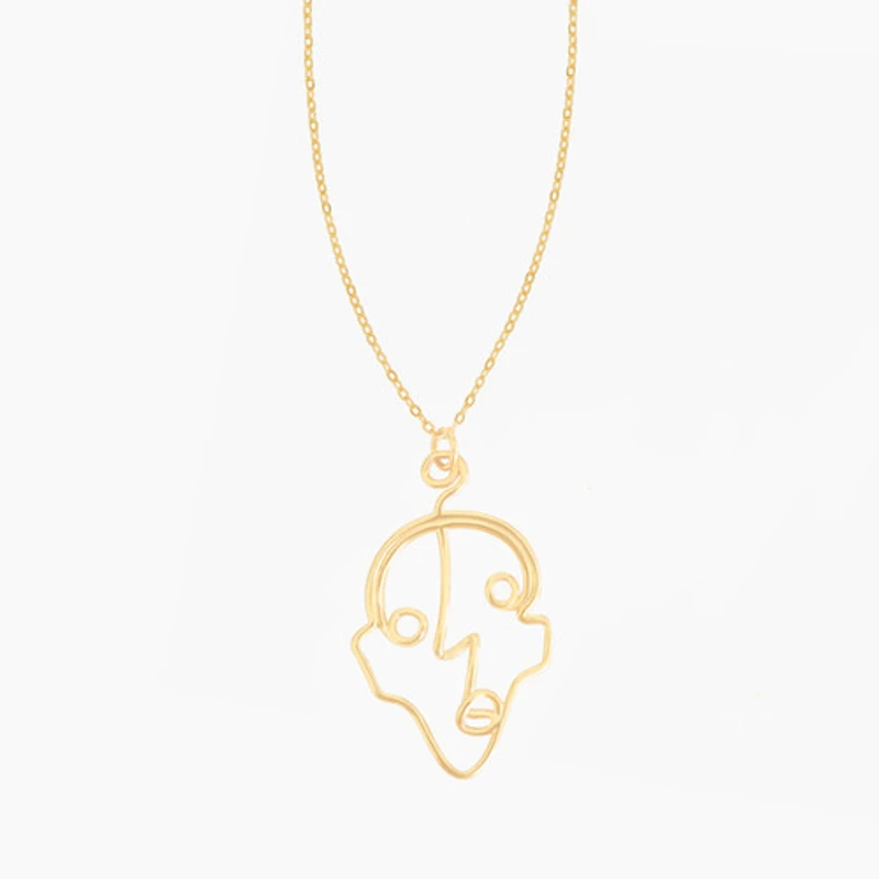 Cubist Necklace